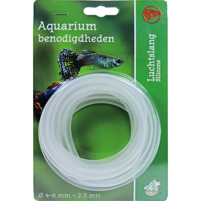 Aquarium benodigdheden Boon Luchtslang Ø 4-6 mm silicone 2.5 meter