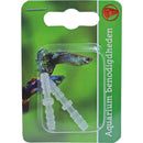 Aquarium benodigdheden Boon Verbindingsstuk recht 2x Ø 4-6 mm