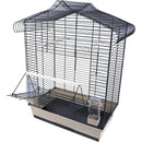 VogelkooienParkieten/Agapornide/Valkparkieten   Vogelkooi Interzoo  Vega, Zwart/Beige