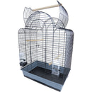 VogelkooienParkieten/Agapornide/Valkparkieten   Vogelkooi Interzoo vogelkooi Sonia 3 cabrio, zwart/grijs.