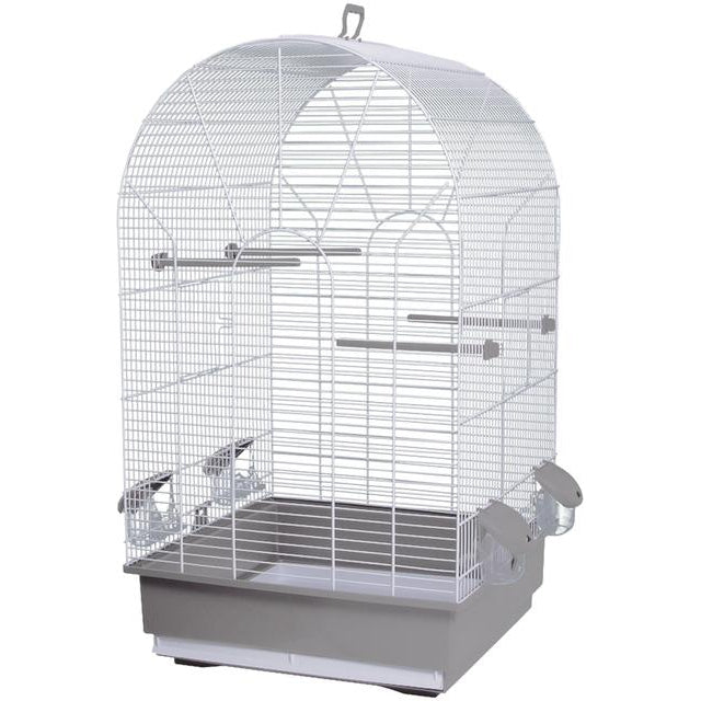 Voltregá vogelkooi 601, wit/grijs - Dierplezier.nl