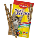 Sanal kat soft sticks kalkoen en lever, pak a 3 stuks.