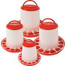 Plastic voerfontein bajonet/hangbaar