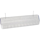 Voerbak universeel met metalen pen, 30 cm. - Dierplezier.nl