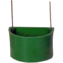 Kolibrie-bakjes klein groen, met metalen haak. - Dierplezier.nl