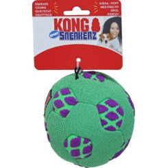 Hondenspeelgoed Kong hond Sneakerz sport soccer ball, medium