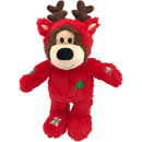 Kong hond kerst Wild Knots bear Rood 25 Cm
