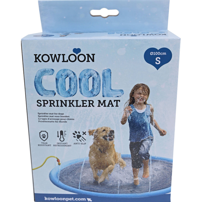 Kowloon Cool sprinkler mat blauw  100 cm.