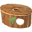 Hamsterhuis ovaal 'Natural', 17 cm.