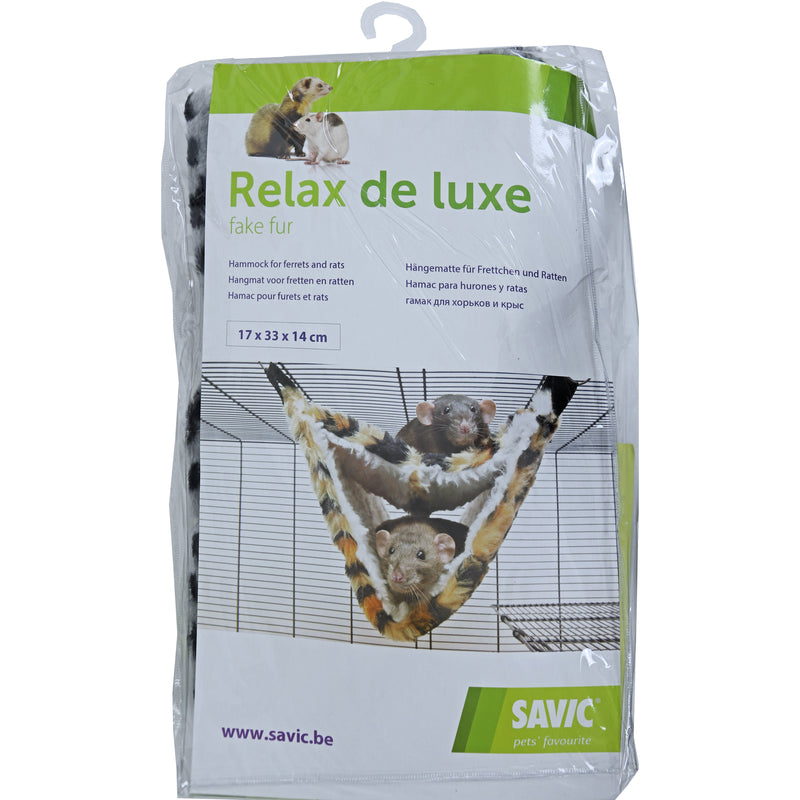 Savic tube fret/rat Relax de Luxe Fake-Fur (bont).
