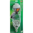 Boon drinkflessen vulbaar met houder en RVS tuit warmgrijs,