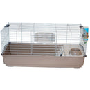 Savic konijnenkooi Nero 2 de luxe, lichtgrijs/warmgrijs.