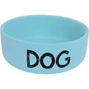 Boon eetbak steen DOG mat mintblauw