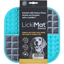 Schrokbak Honden voeding bak Mat hond likmat Slomo turquoise, 20 cm.