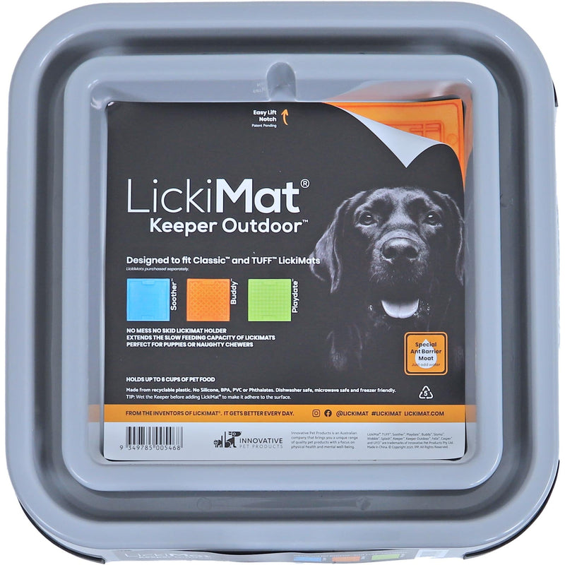 Licki Mat Keeper outdoor grijs, 31 cm.