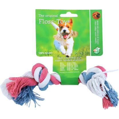Floss-toy,s blauw/roze/wit