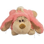 Honden speelgoed Kong hond Cozie Pastel, medium 20 Cm