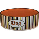 Hondeneetbak steen gestreept