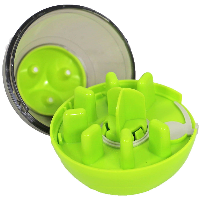 Boon Snack toy wobbler ei-vorm verstelbaar groen, 11 cm.