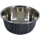 Hondenbak RVS deco grijs, - Dierplezier.nl