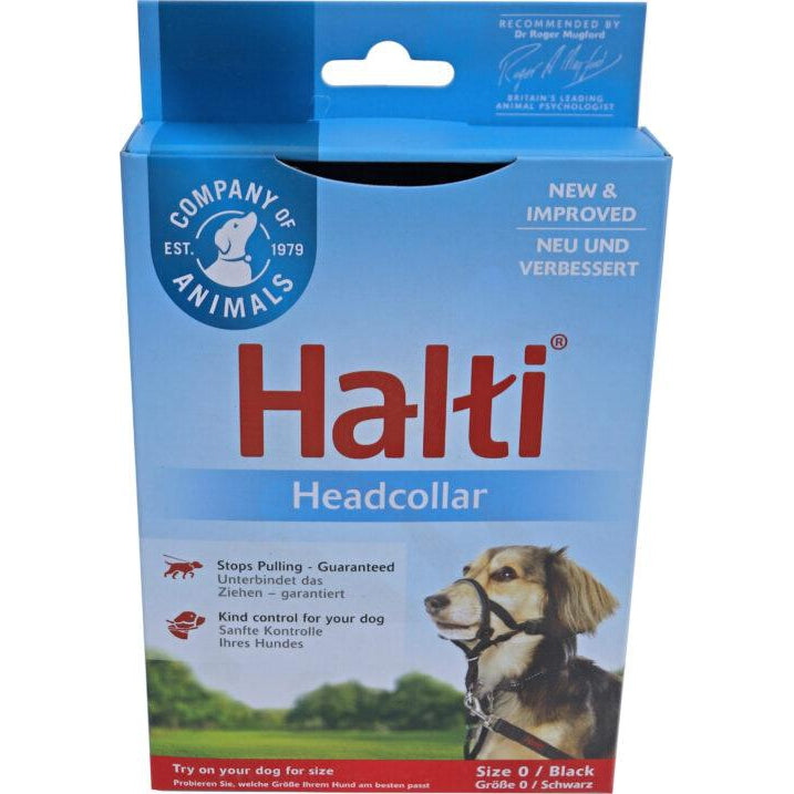 Halti,s headcollar zwart