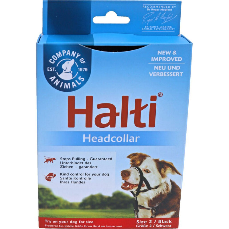 Halti,s headcollar zwart