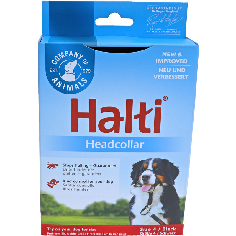 Halti,s headcollar zwart