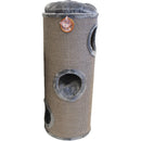 Krabpaal/klimmeubel Boon Klimton sisal 2 en 3 gaats grijs/grijs