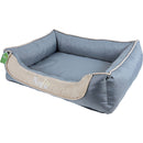 Nap'zzz divan waterproof Duo Grijs/Beige hondenmand