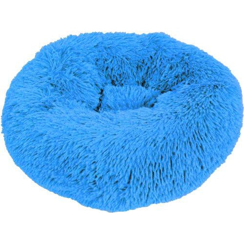 Honden/kattenmanden Boon donut supersoft Blauw 50 Cm
