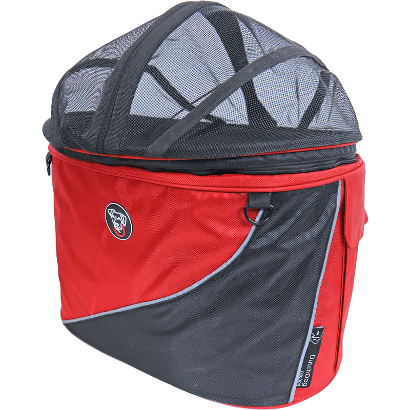 Doggy Ride draagtas Cocoon XXL, rood/zwart.