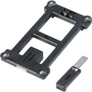 Basil fietsmand Buddy met kussen voor achterop, blauw.