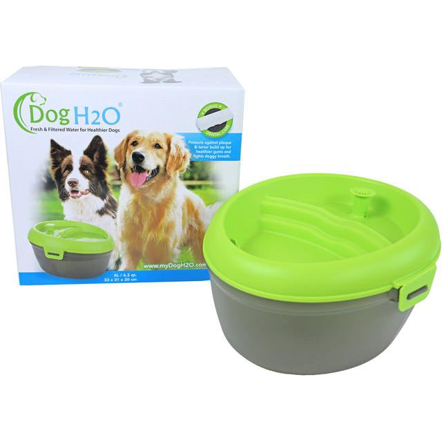 Waterbak hond Dog H2O, 6 liter. - Dierplezier.nl