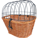 Fietsmand Riet met veiligheidsrek