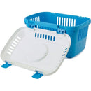 Savic plastic reismand Discovery 1, Blauw/wit.