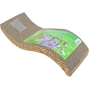 Krabpaal/klimmeubel Boon krabplank karton wave 52x22cm