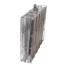 Draadkooi 2 deuren verzinkt met metalen lade