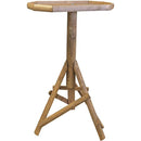 Voedertafel bruin achthoekig. - Dierplezier.nl