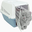 Savic plastic reismand Trotter 1, Blauw/Wit