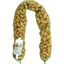 Pindaslinger ± 400 gram, gevuld met doppinda’s. - Dierplezier.nl