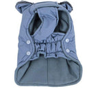 Honden jassen Boony hondenjas parka bontkraag grijs