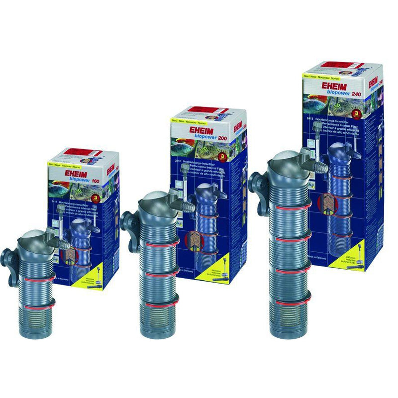 Aquarium filters Eheim Binnenfilter Biopower 160 & 200 & 240