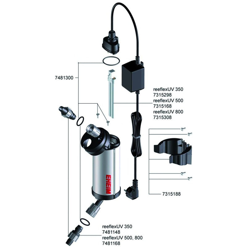 Aquarium Eheim UV-sterilizers 'Reeflex UV