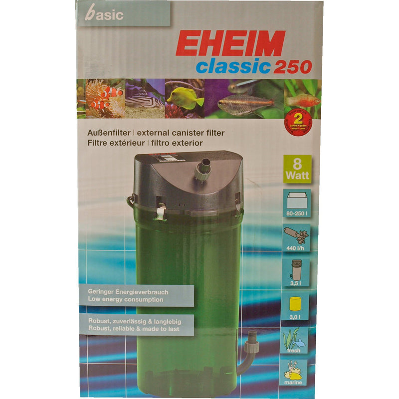 Aquarium filters Eheim Buitenfilters Classic 150 & 250 & 350 & 600 zonder filtermassa