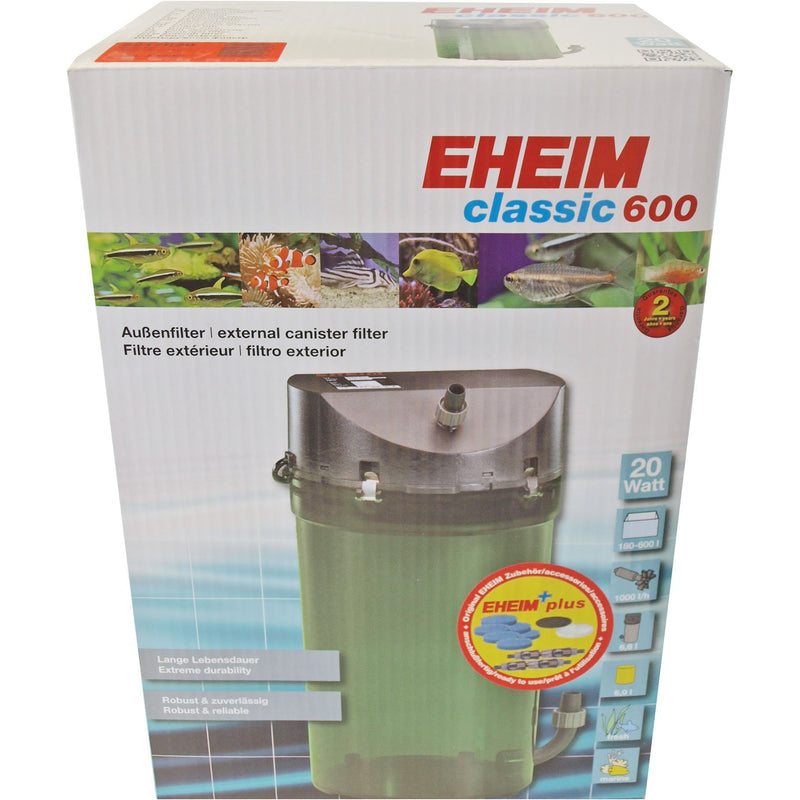 Aquarium filters Eheim Buitenfilters Classic 250 & 350 & 600 met filtermassa