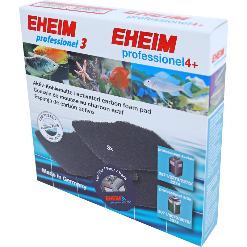 Eheim 4x filterspons,1x patroon voor de 2076/2078, Professional 3e 450/700/600T en Professional 5e 450/700/600T.