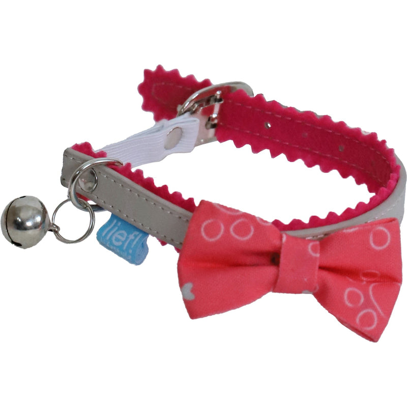 lief! Girls kitten/Volwassen halsband met strik,