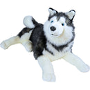 Boony 'Natural Decoration' pluche husky 53 cm, liggend.