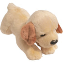 Boony 'Natural Decoration' pluche labrador blond 20 cm, liggend.