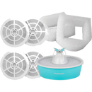 Filters voor PetSafe Drinkwell drinkfontein Butterfly, 1,5 liter.